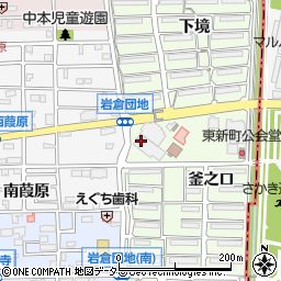 Ｖ・ｄｒｕｇ　岩倉東店周辺の地図