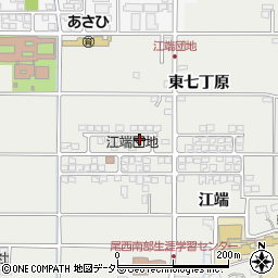愛知県一宮市明地江端228周辺の地図