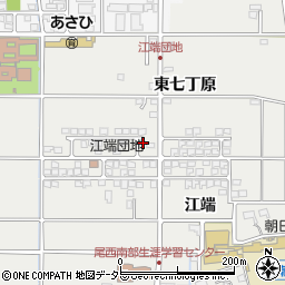 愛知県一宮市明地江端230周辺の地図