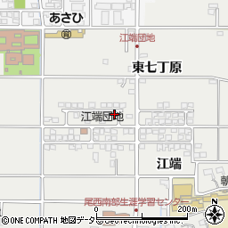 愛知県一宮市明地江端229周辺の地図