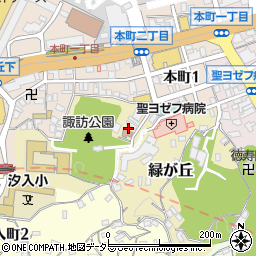 神奈川県横須賀市緑が丘29周辺の地図
