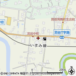 千葉県いすみ市苅谷125周辺の地図