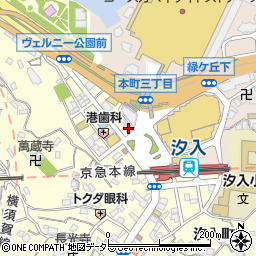 セントケア 横須賀周辺の地図