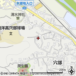 神奈川県小田原市穴部401周辺の地図