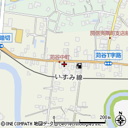 千葉県いすみ市苅谷123周辺の地図