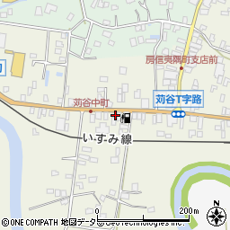 千葉県いすみ市苅谷133周辺の地図