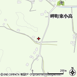 千葉県いすみ市岬町東小高361周辺の地図
