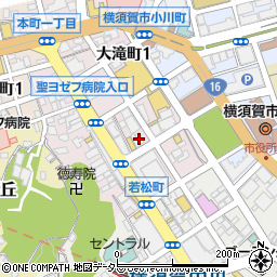 ペッパーランチ横須賀中央店周辺の地図