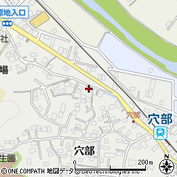 神奈川県小田原市穴部434周辺の地図