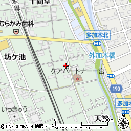 愛知県一宮市大和町妙興寺（中之町）周辺の地図