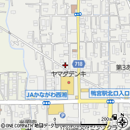 神奈川県小田原市鴨宮601周辺の地図
