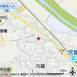 神奈川県小田原市穴部436周辺の地図