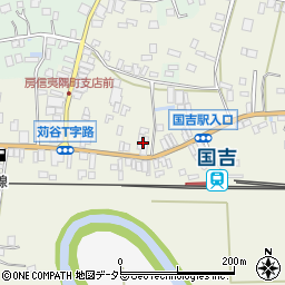 千葉県いすみ市苅谷260周辺の地図