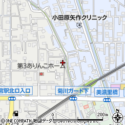 神奈川県小田原市鴨宮314周辺の地図