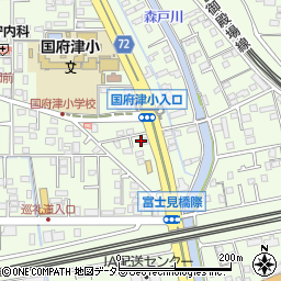 神奈川県小田原市国府津2491周辺の地図