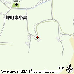千葉県いすみ市岬町東小高126周辺の地図