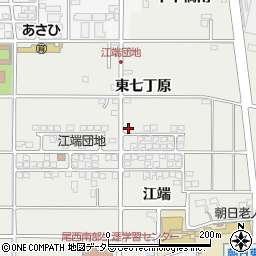 愛知県一宮市明地江端191周辺の地図