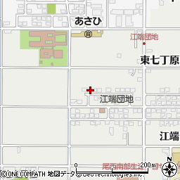 愛知県一宮市明地江端218周辺の地図