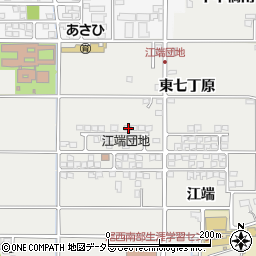 愛知県一宮市明地江端212周辺の地図