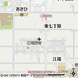 愛知県一宮市明地江端210周辺の地図