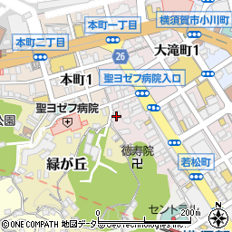 GIG ACOUSTIC YOKOSUKA周辺の地図