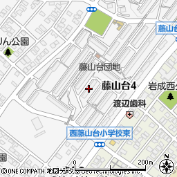 藤山台４１７号棟周辺の地図