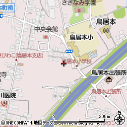 滋賀県彦根市鳥居本町1530周辺の地図