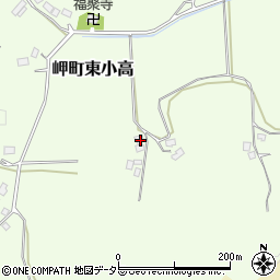 千葉県いすみ市岬町東小高140周辺の地図
