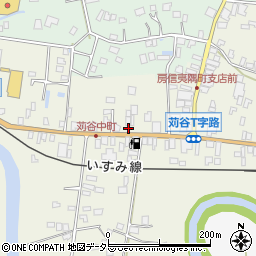 千葉県いすみ市苅谷138周辺の地図