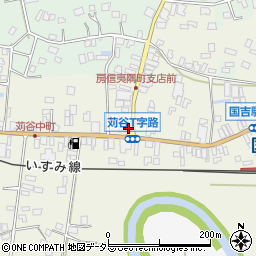 千葉県いすみ市苅谷176周辺の地図
