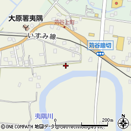 千葉県いすみ市苅谷58周辺の地図