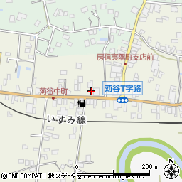 千葉県いすみ市苅谷145周辺の地図