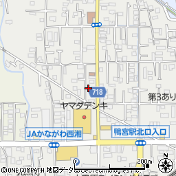 神奈川県小田原市鴨宮600周辺の地図