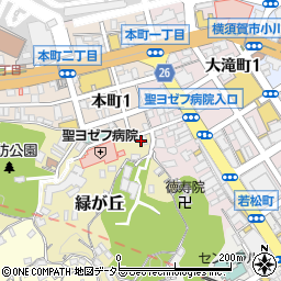 日本調剤緑が丘薬局周辺の地図