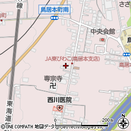 滋賀県彦根市鳥居本町1715周辺の地図