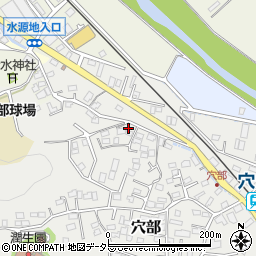 神奈川県小田原市穴部440周辺の地図