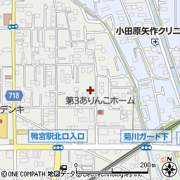 神奈川県小田原市鴨宮372周辺の地図