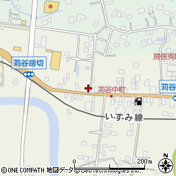 千葉県いすみ市苅谷109周辺の地図