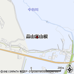 岡山県真庭市蒜山富山根周辺の地図