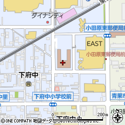 小田原市　マロニエ子育て支援センター周辺の地図