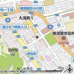 横須賀ヤンガーザンイエスタディ周辺の地図