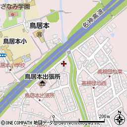 滋賀県彦根市鳥居本町1455-7周辺の地図