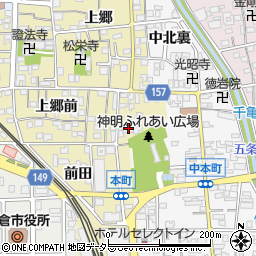 グローリアス岩倉本町周辺の地図
