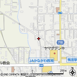 神奈川県小田原市鴨宮614周辺の地図