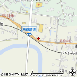 千葉県いすみ市苅谷86周辺の地図