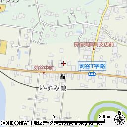 千葉県いすみ市苅谷139周辺の地図