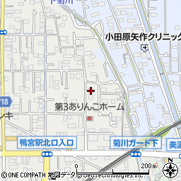 神奈川県小田原市鴨宮320周辺の地図