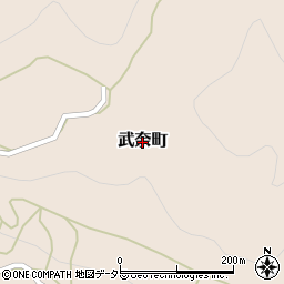 滋賀県彦根市武奈町周辺の地図