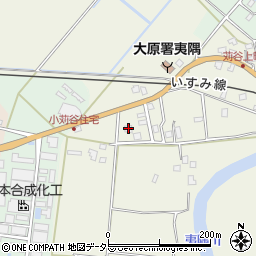 千葉県いすみ市苅谷6周辺の地図