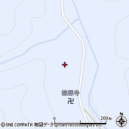 京都府京都市左京区久多上の町217周辺の地図